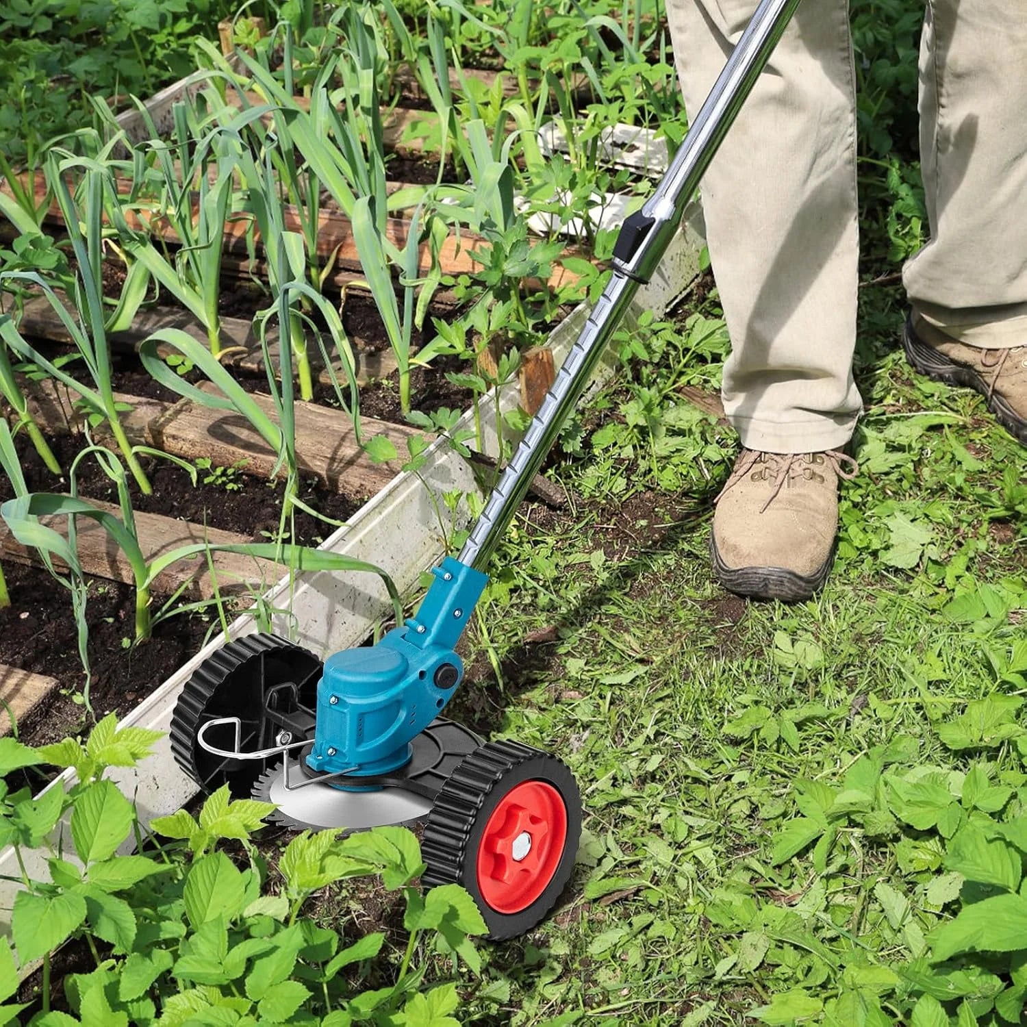 CutMax 2.0 – Trådlös elektrisk grästrimmer